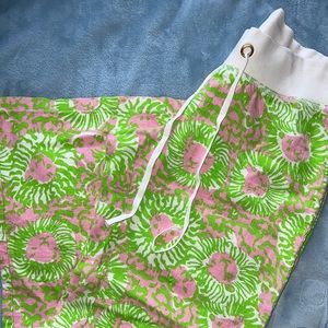 Lily Pulitzer patterned beach pants